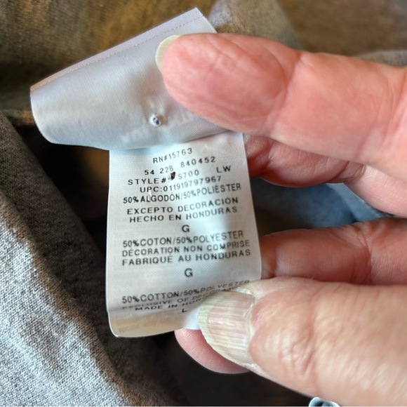 Champion Authentic Polk Football Gray Hoodie. Size Large. - Picture 7 of 10